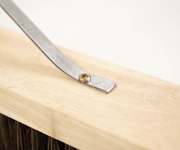 Everyday Wooden Platform Broom With Handle - Stiff